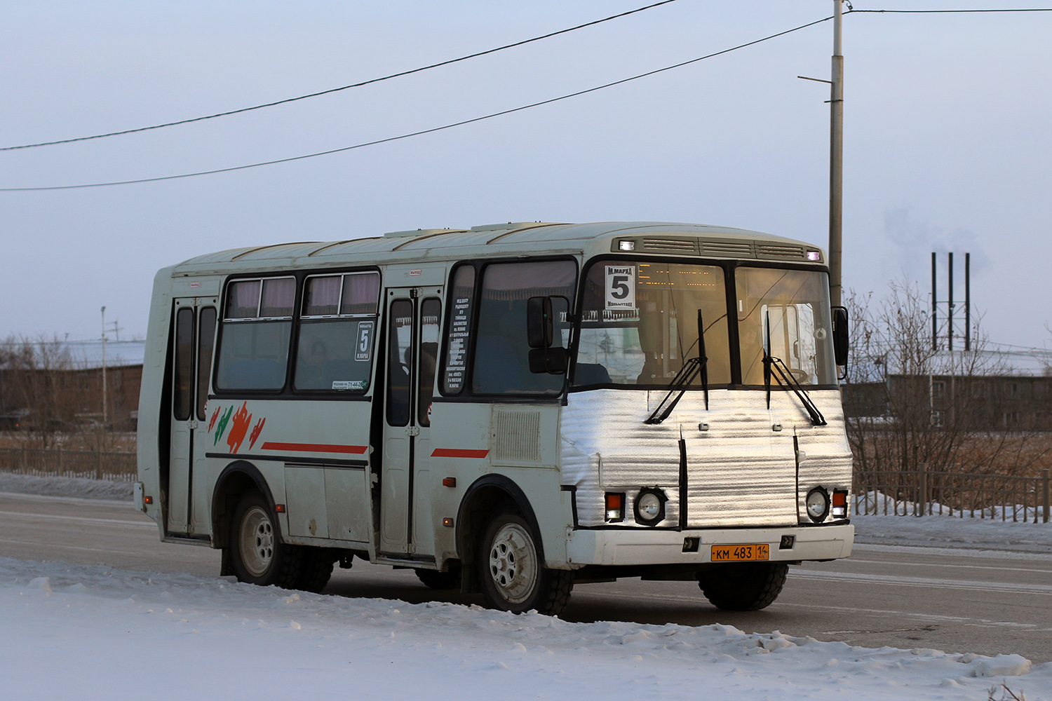 Саха (Якутия), ПАЗ-32054 № КМ 483 14