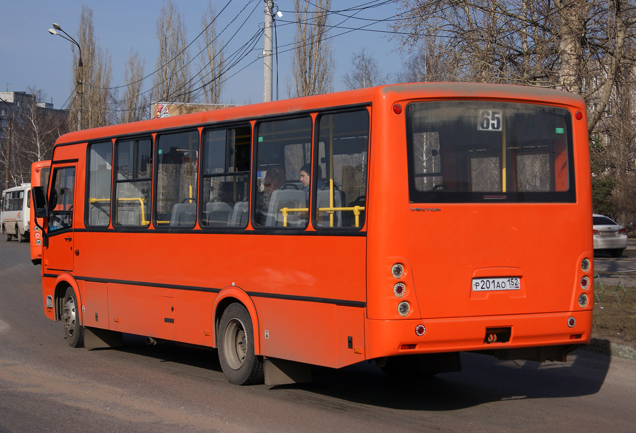 Нижегородская область, ПАЗ-320414-05 "Вектор" (1-2) № Р 201 АО 152