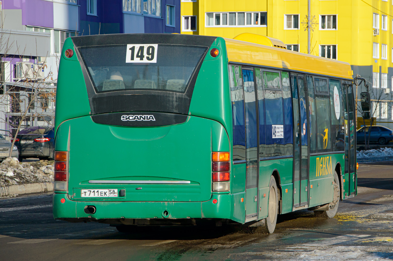 Пензенская область, Scania OmniLink I № Т 711 ЕК 58