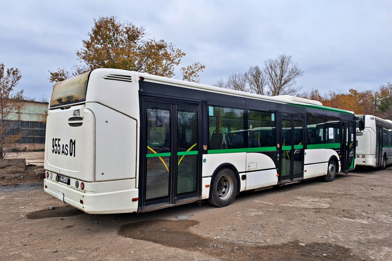 Астана, Irisbus Citelis 12M № A078; Астана, Irisbus Citelis 12M № A038; Астана — Автопарки