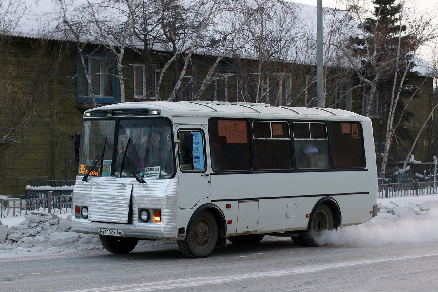 Саха (Якутия), ПАЗ-32054 № Н 105 ЕХ 14