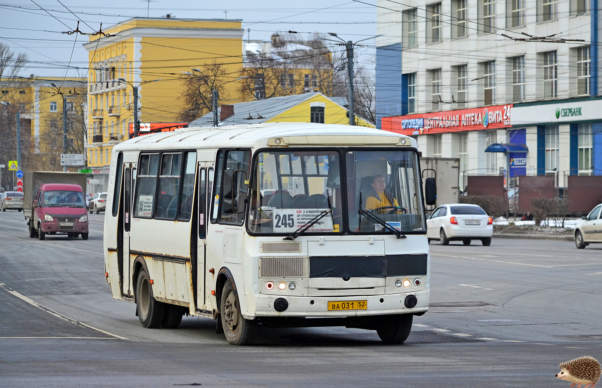 Nizhegorodskaya region, PAZ-4234-04 Nr. ВА 031 52