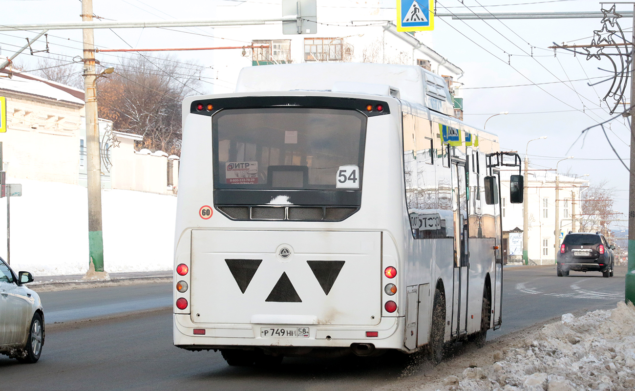 Пензенская область, КАвЗ-4270-70 № Р 749 НМ 58