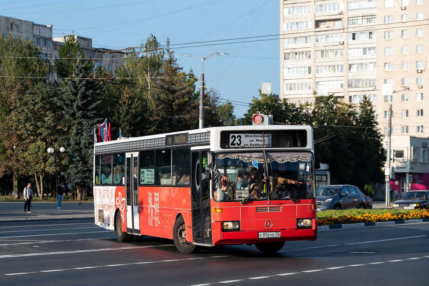 Владимирская область, Mercedes-Benz O405 № Е 856 МЕ 33