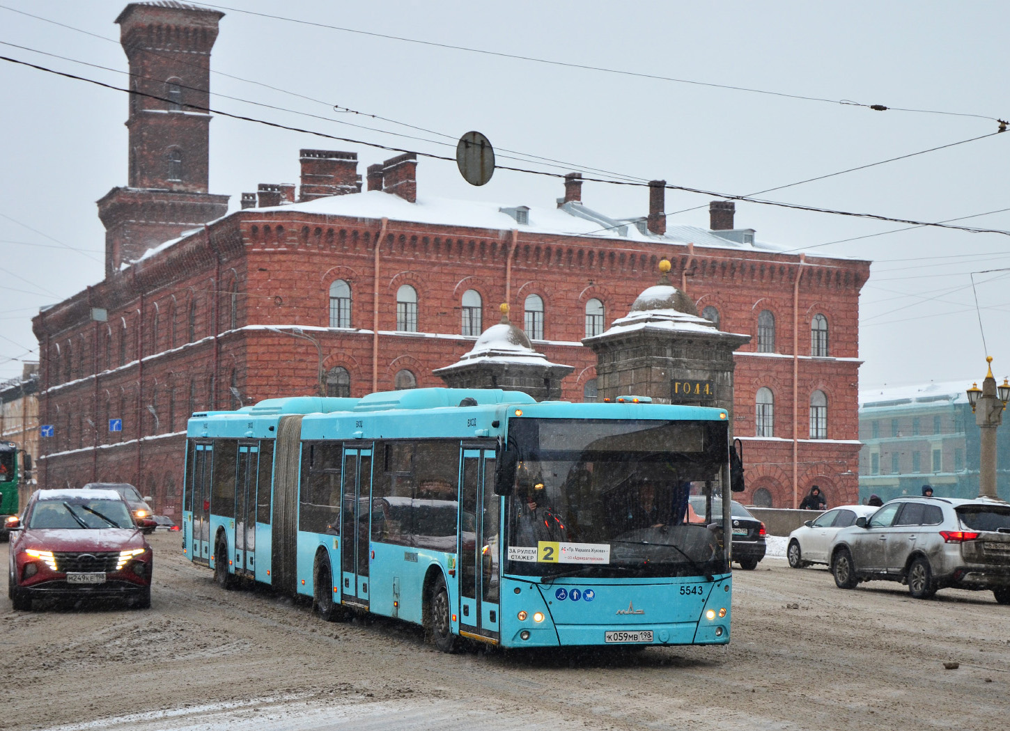 Санкт-Петербург, МАЗ-216.066 № 5543