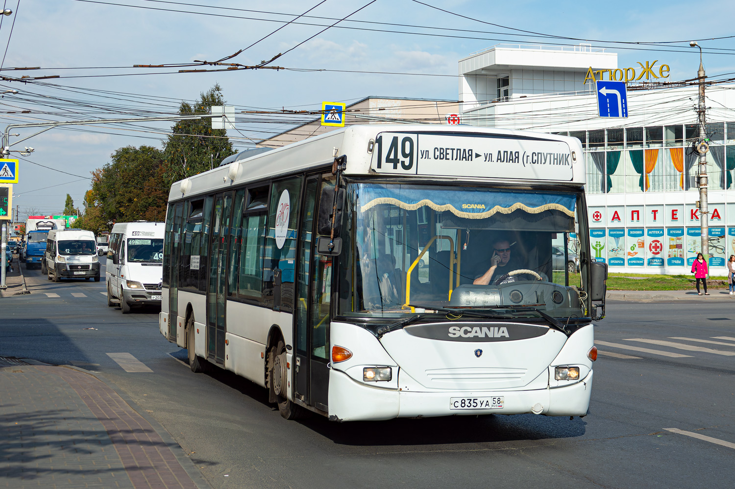 Пензенская область, Scania OmniLink I (Скания-Питер) № С 835 УА 58