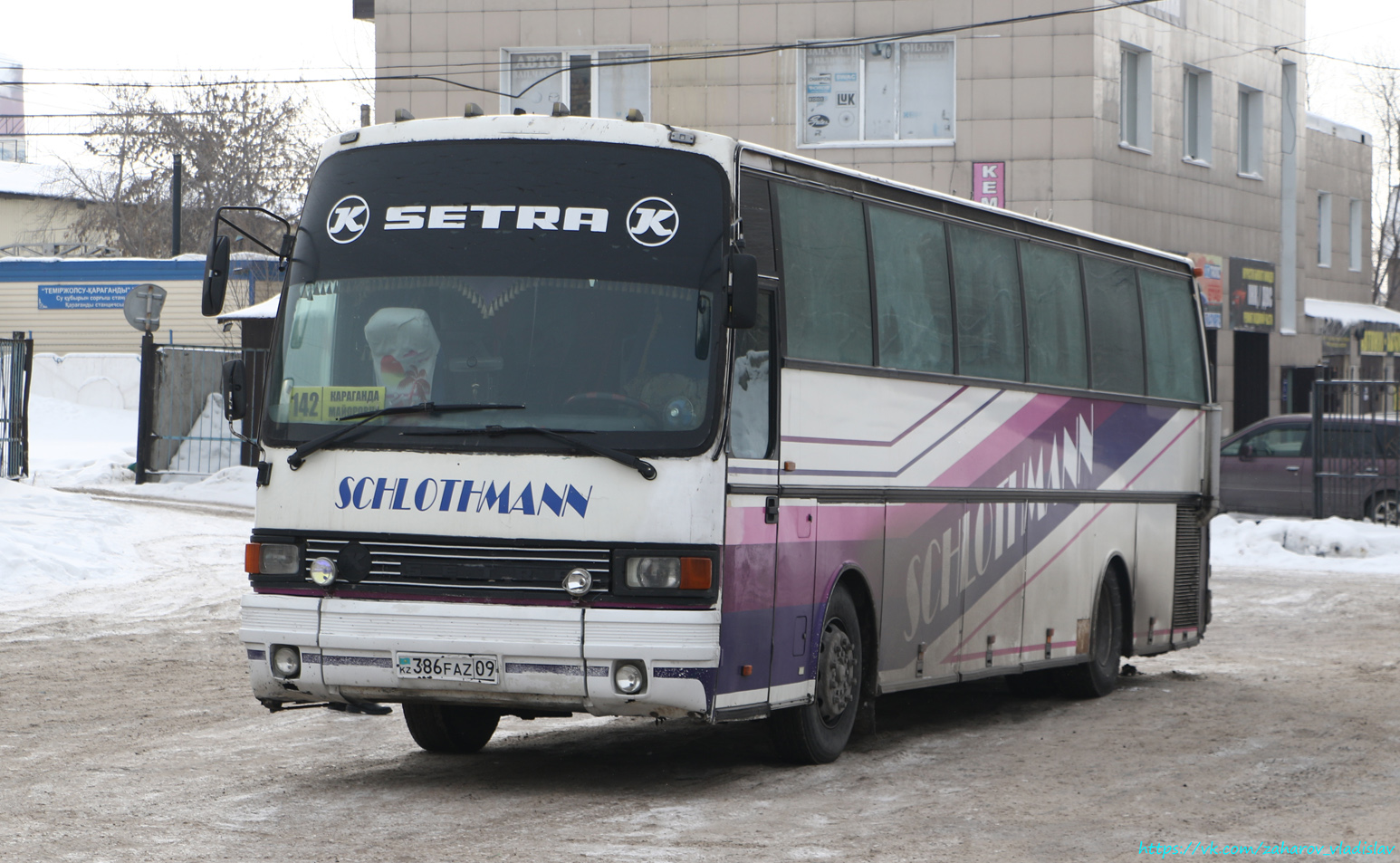 Карагандинская область, Setra S215HD № 386 FAZ 09