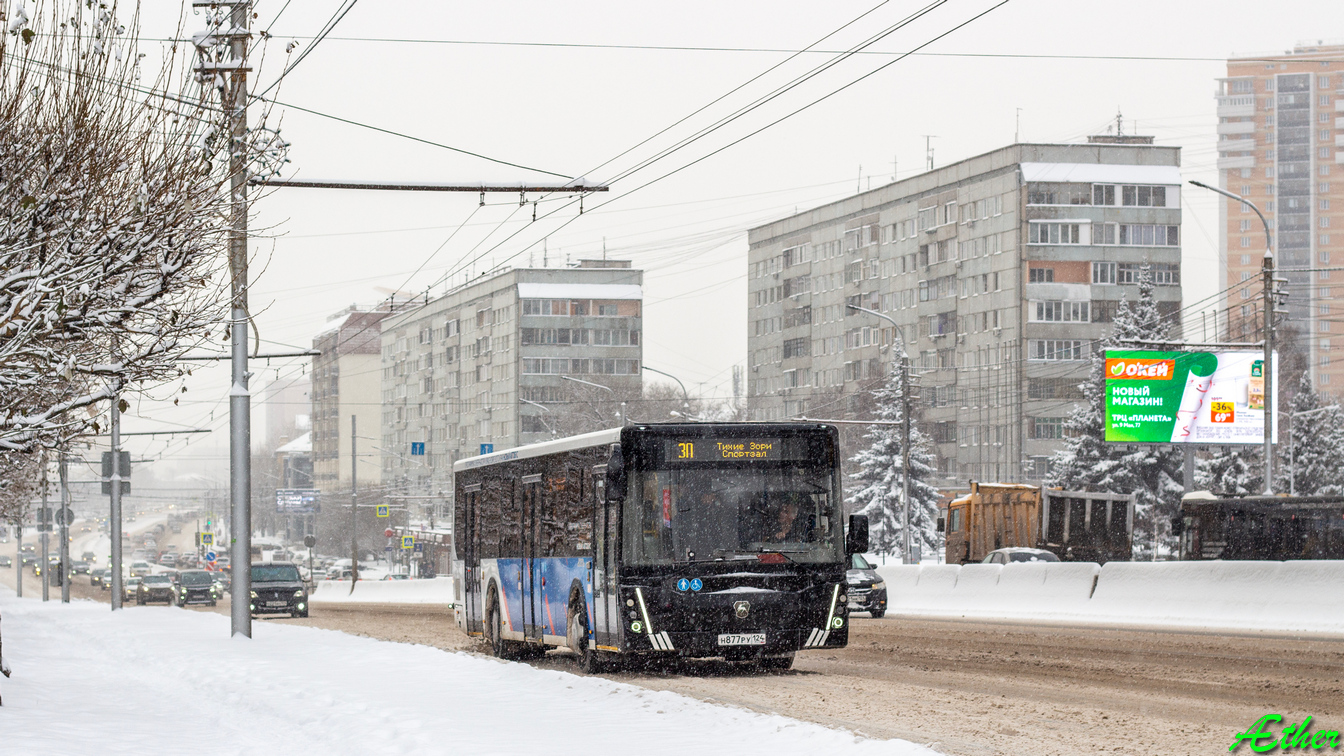 Красноярський край, ЛиАЗ-5292.65 № Н 877 РУ 124