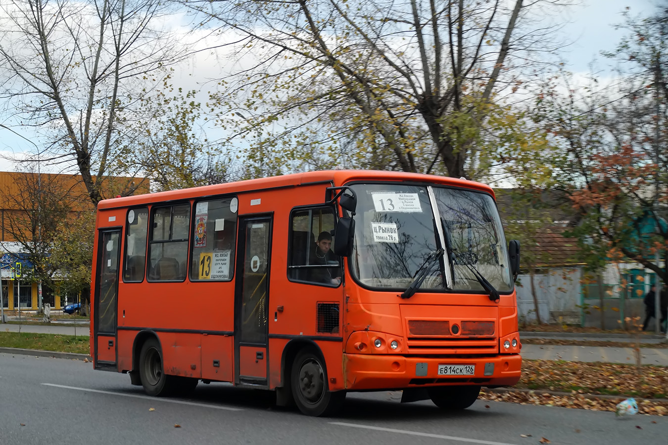 Ставропольский край, ПАЗ-320302-08 № Е 814 СК 126