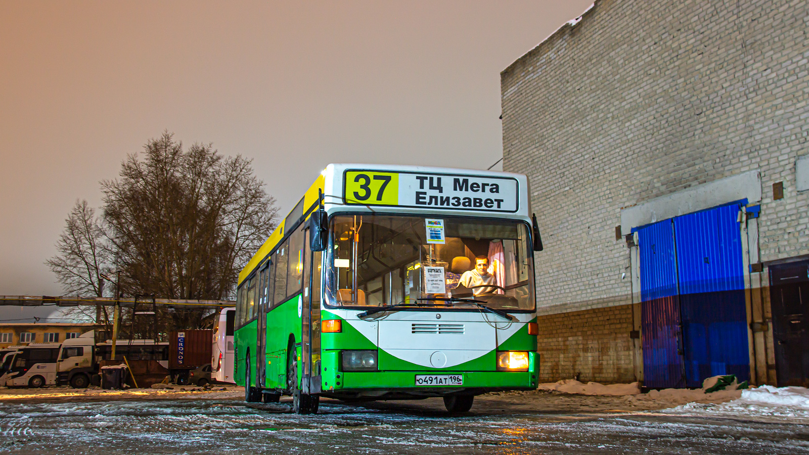 Свердловская область, Mercedes-Benz O405N № О 491 АТ 196