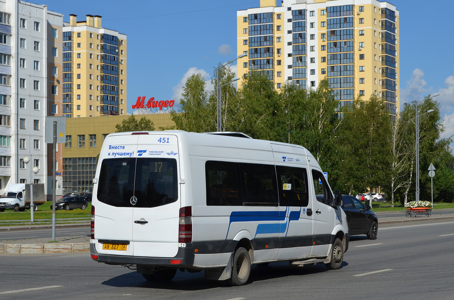 Тюменская область, Луидор-22360C (MB Sprinter) № 451