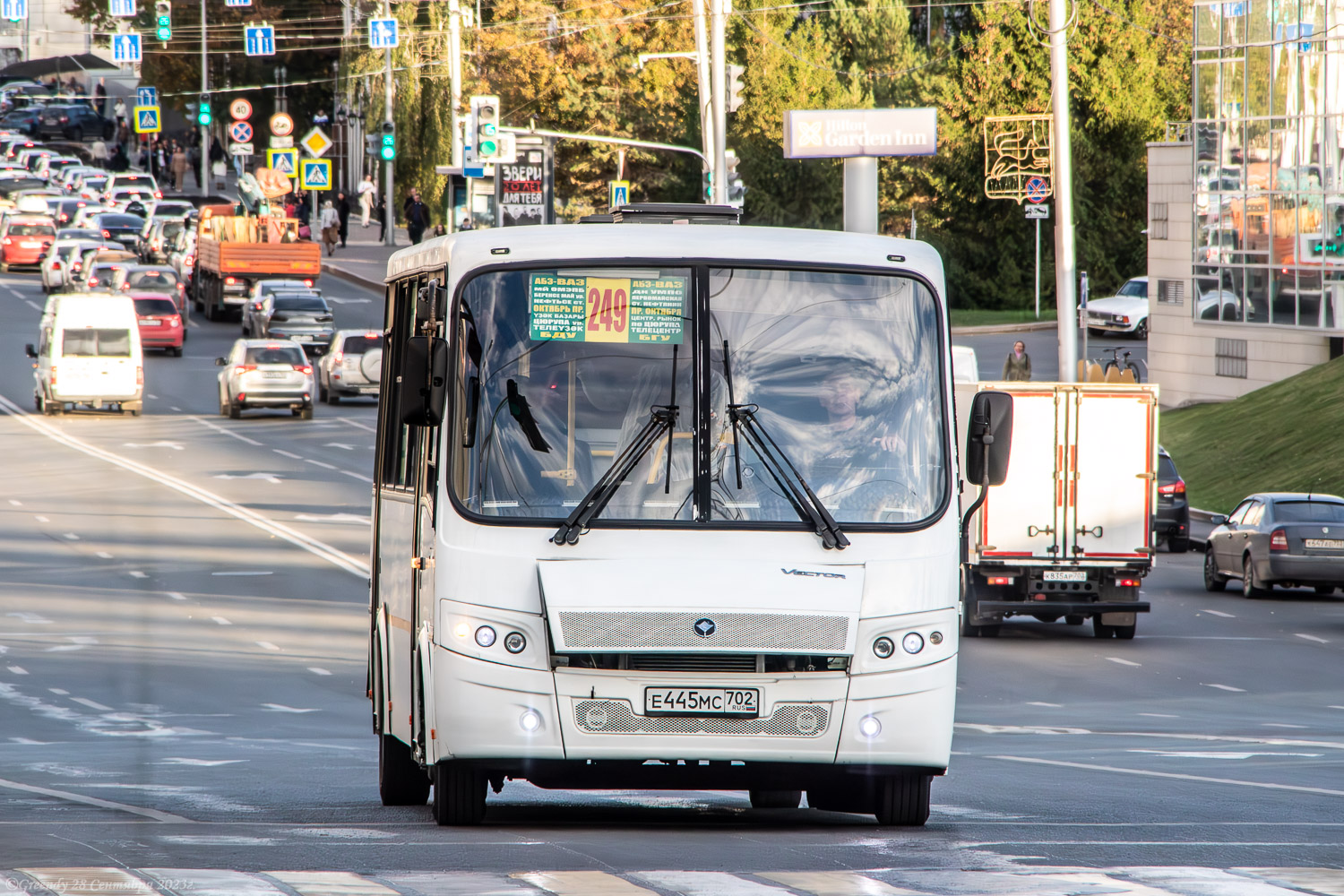 Башкортостан, ПАЗ-320412-14 "Вектор" № Е 445 МС 702