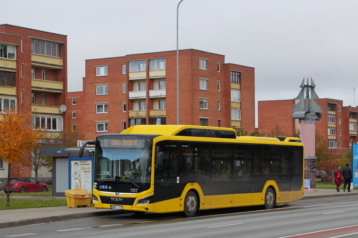 Литва, MAN 12C Lion's City 12 G NL280 EfficientHybrid № 1227