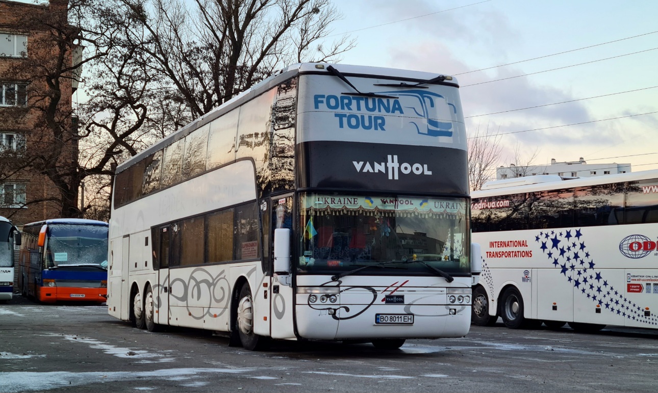 Тернопольская область, Van Hool TD927 Astromega № BO 8011 EH