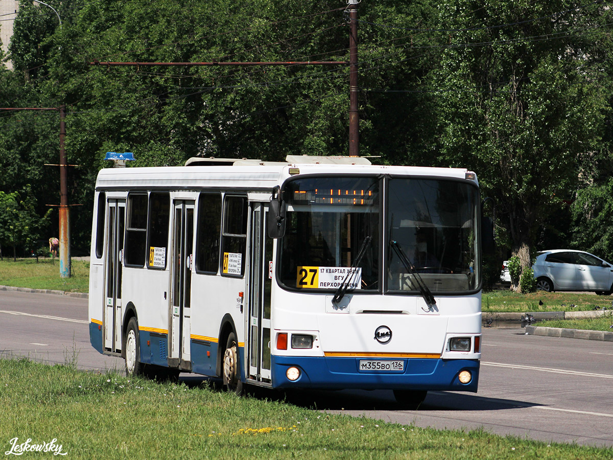 Воронежская область, ЛиАЗ-5256.26 № М 355 ВО 136