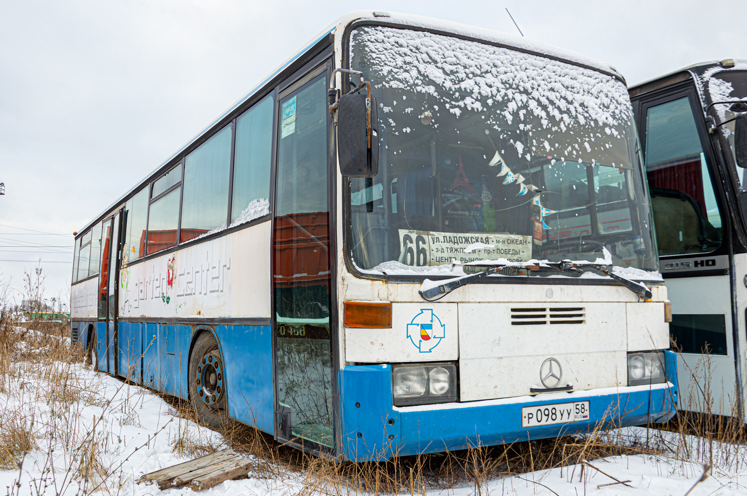 Пензенская область, Mercedes-Benz O408 № Р 098 УУ 58