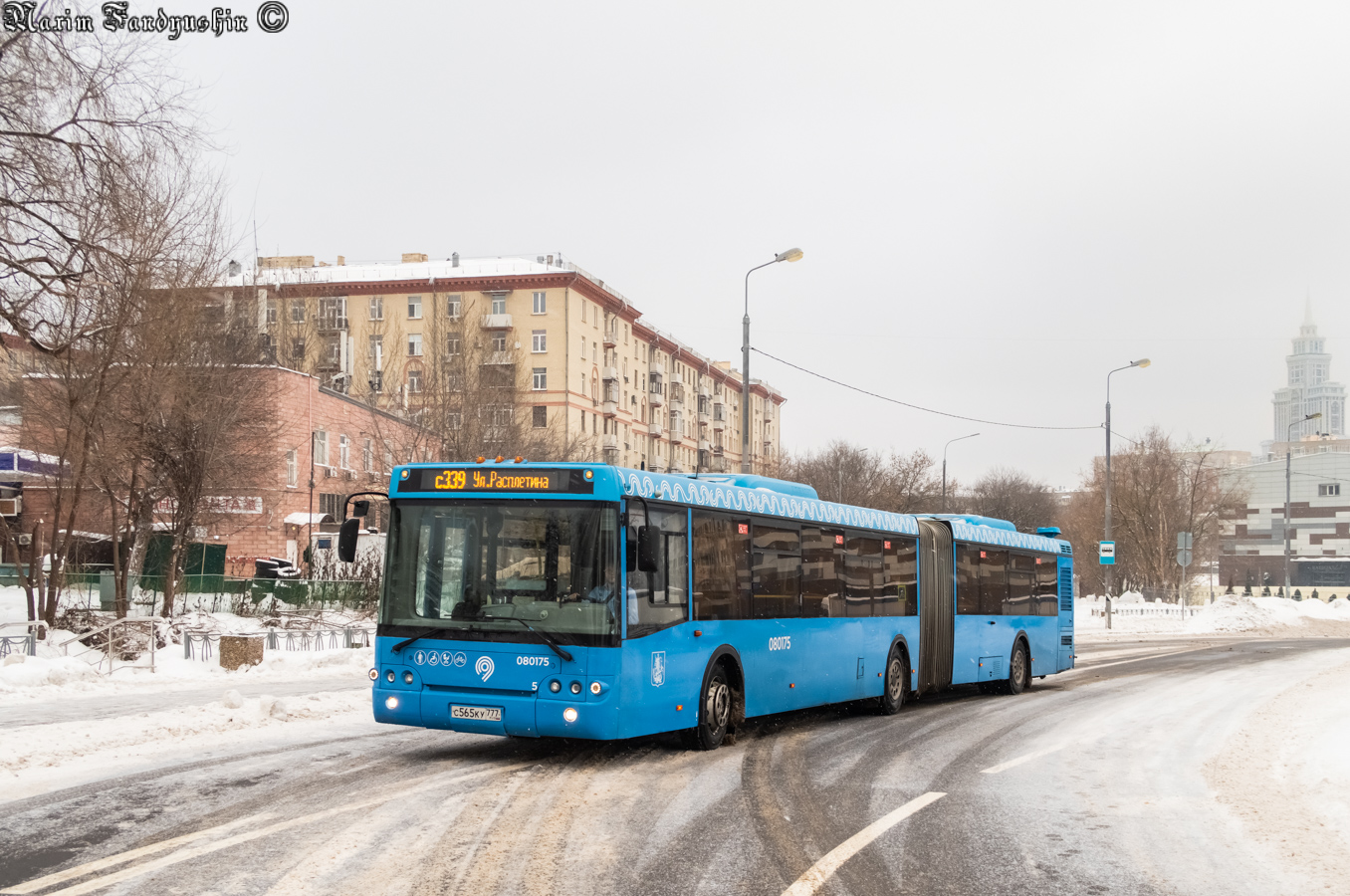 Москва, ЛиАЗ-6213.22 № 080175