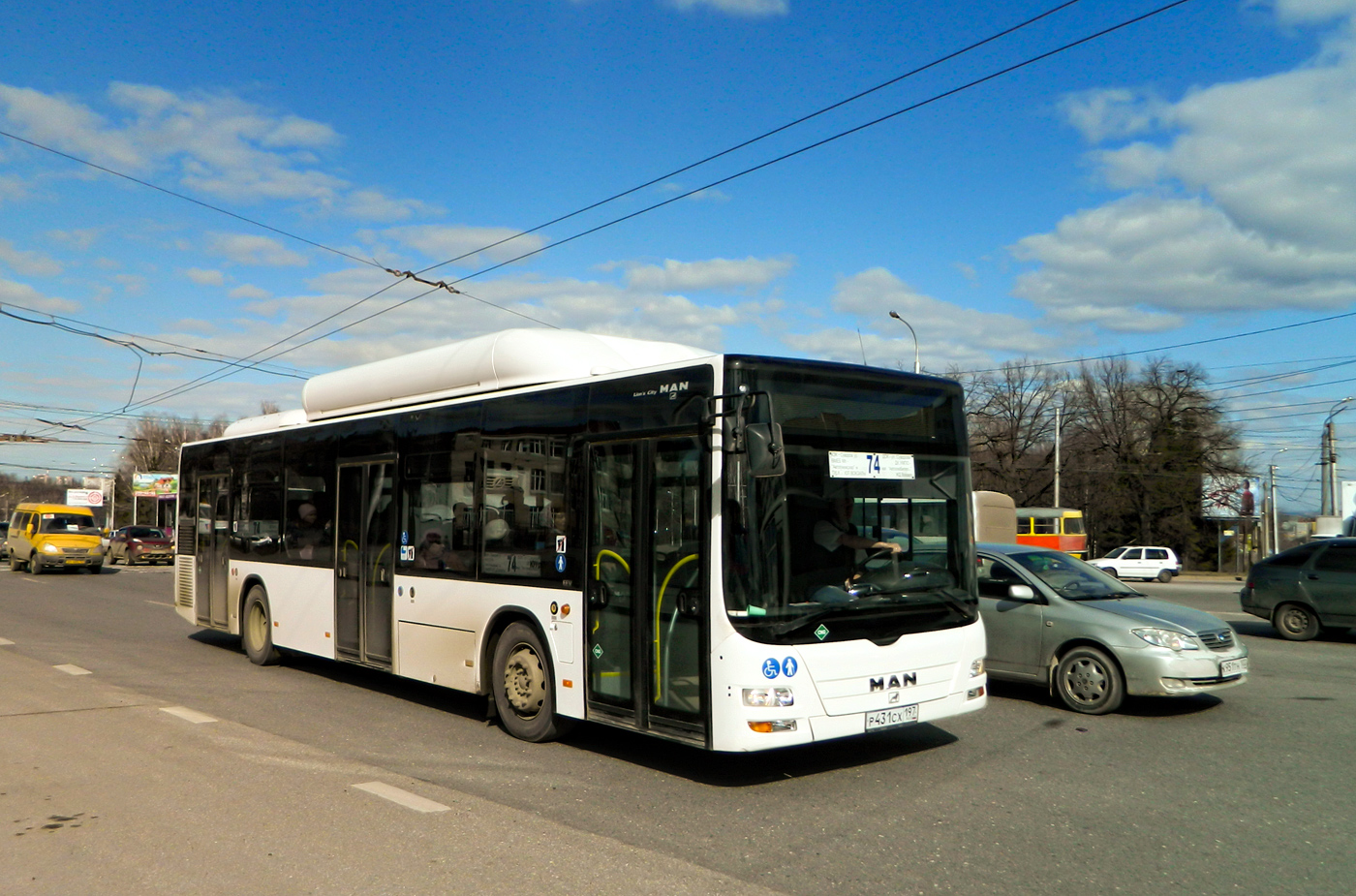 Башкортостан, MAN A21 Lion's City NL313 CNG № Р 431 СХ 197