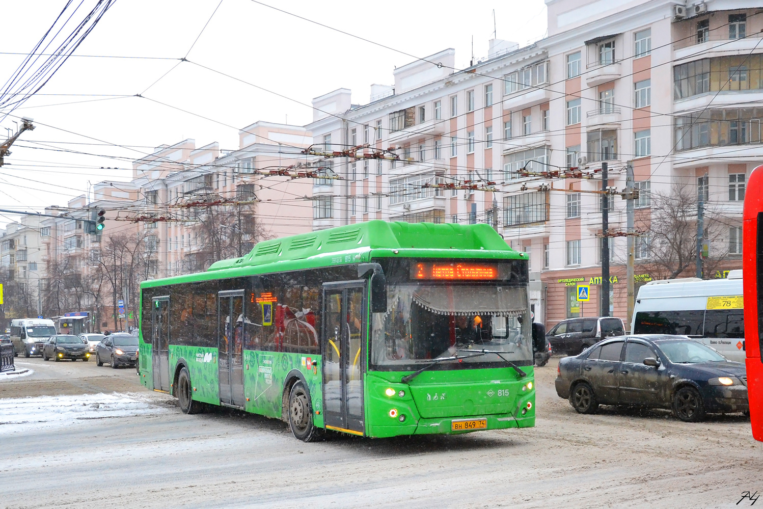 Челябинская область, ЛиАЗ-5292.67 (CNG) № 815