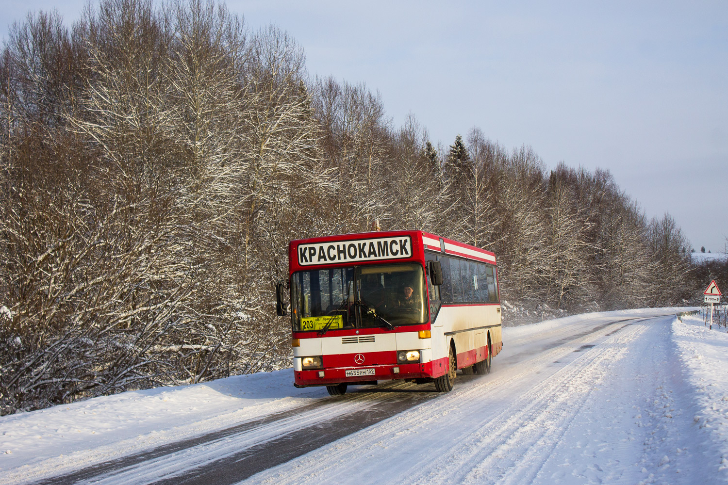 Пермский край, Mercedes-Benz O405 № М 655 РМ 159