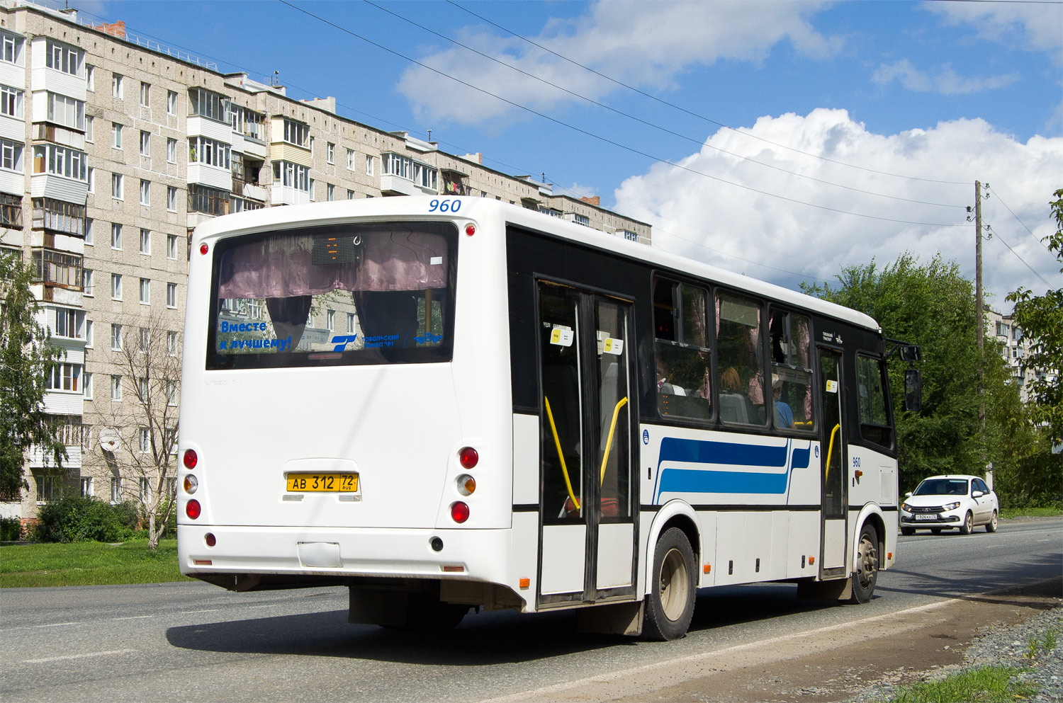 Тюменская область, ПАЗ-320414-05 "Вектор" (1-2) № 960