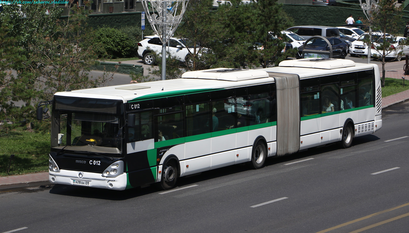 Астана, Irisbus Citelis 18M № C012