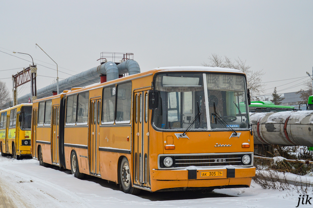 Челябинская область, Ikarus 280.02 № АК 305 74