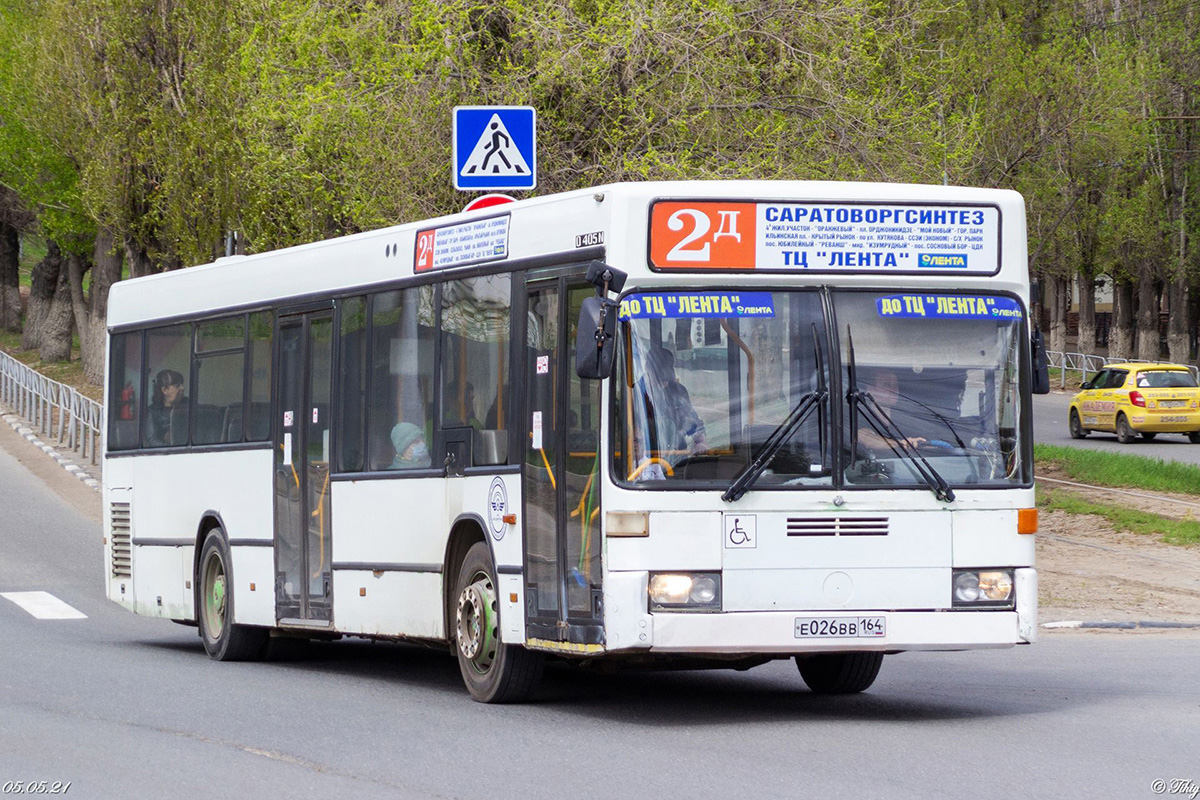 Саратовская область, Mercedes-Benz O405N2 № Е 026 ВВ 164