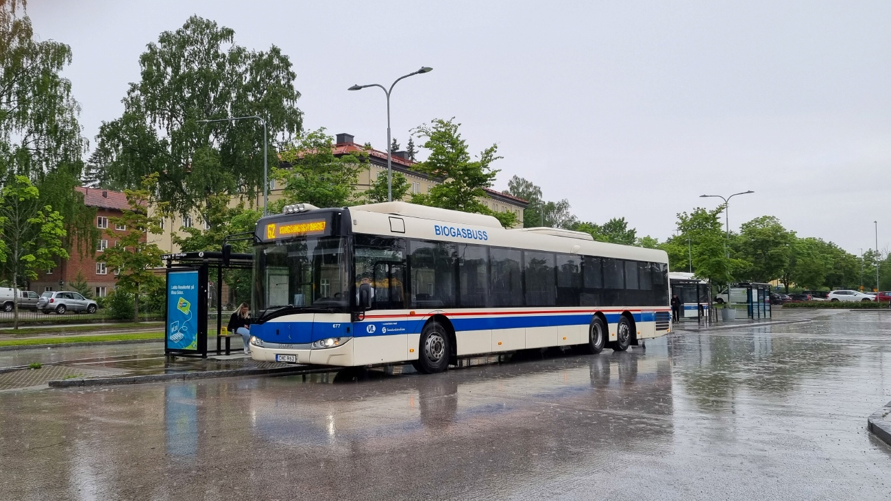 Швеция, Solaris Urbino III 15 LE CNG № 677