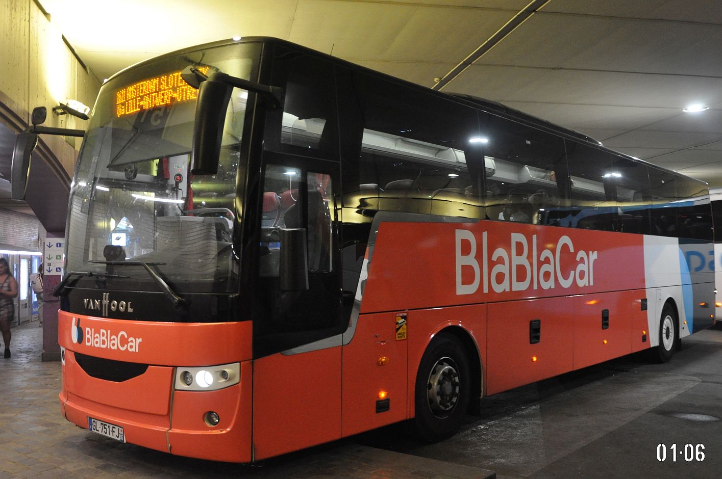 Франция, Van Hool EX16M № GL-751-FJ