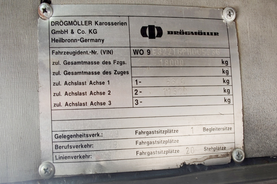 Днепропетровская область, Drögmöller E325 EuroPullman № AE 8450 AA