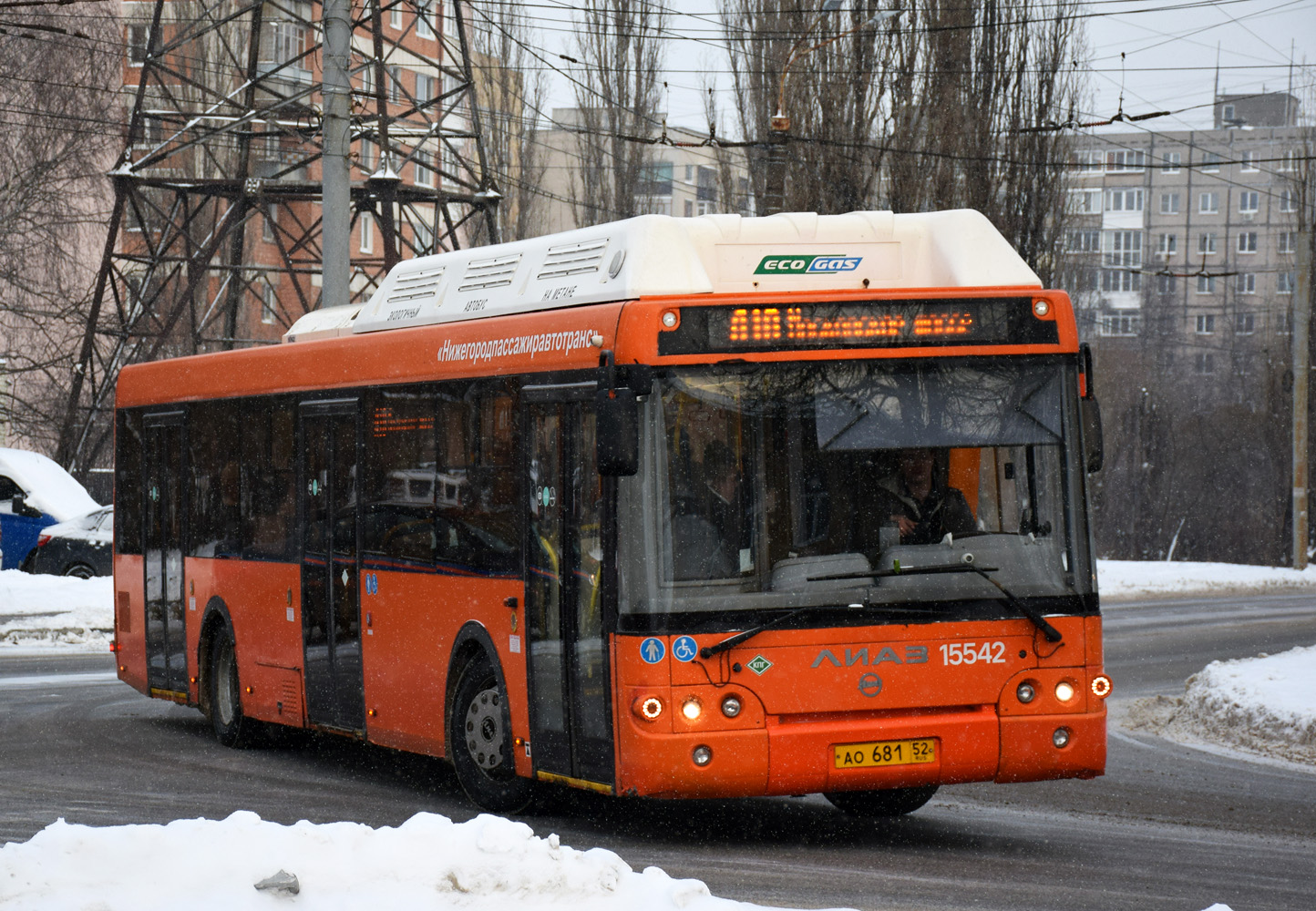 Нижегородская область, ЛиАЗ-5292.67 (CNG) № 15542