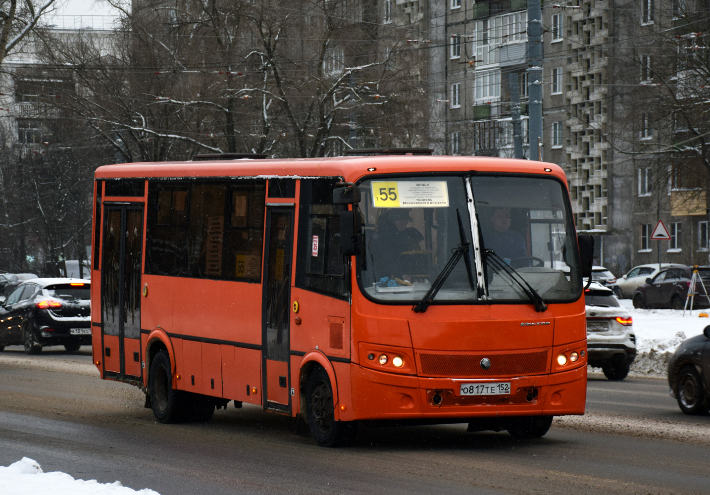 Нижегородская область, ПАЗ-320414-04 "Вектор" № О 817 ТЕ 152