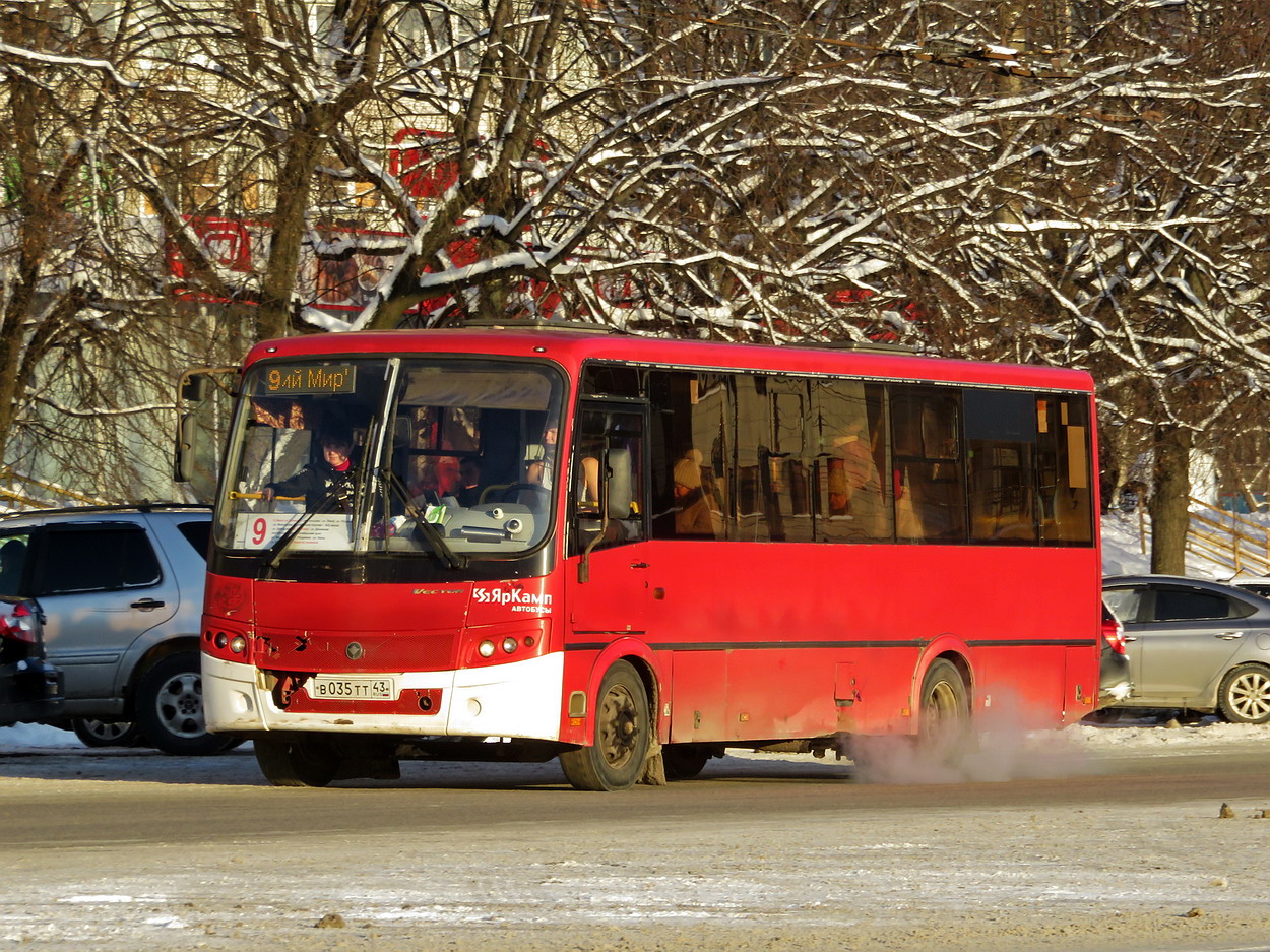 Кировская область, ПАЗ-320414-04 "Вектор" (1-2) № В 035 ТТ 43