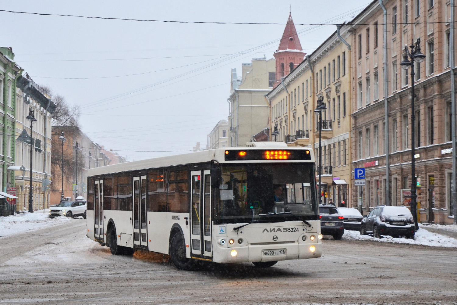 Санкт-Петербург, ЛиАЗ-5292.60 № 5324