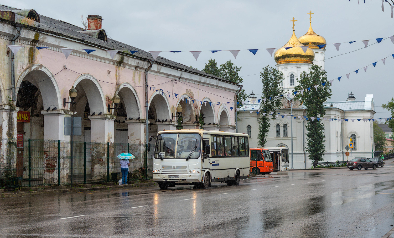 Тверская область, ПАЗ-320412-05 № Е 245 РВ 69