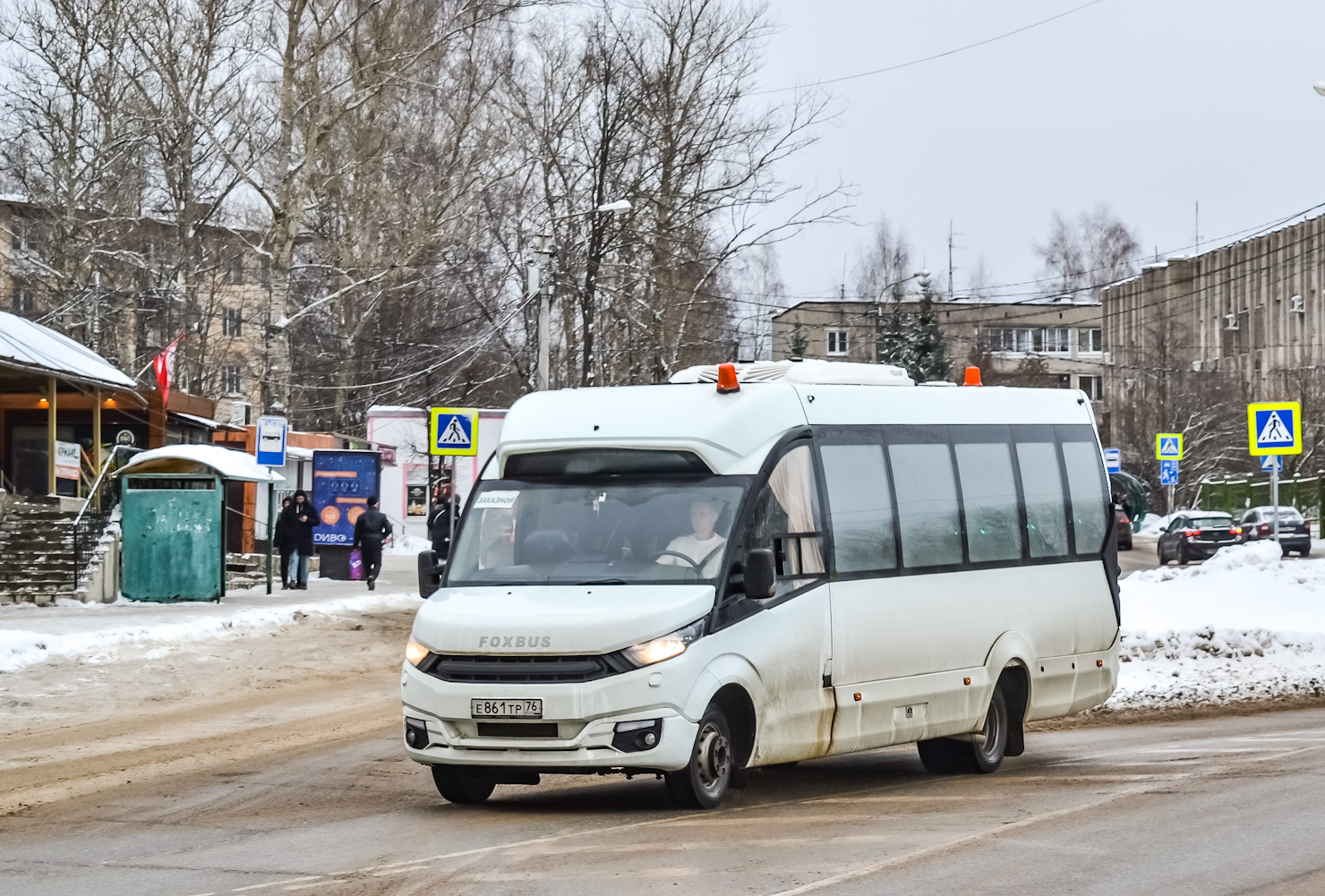 Ярославская область, FoxBus 62412-01 № Е 861 ТР 76