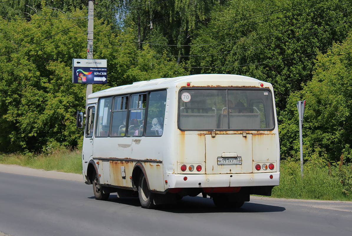 Нижегородская область, ПАЗ-32053 № Н 191 ХУ 152