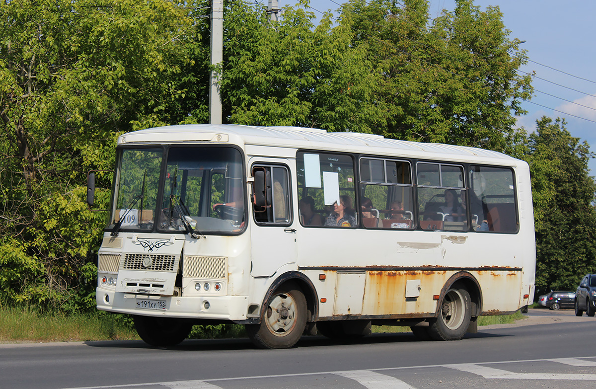 Нижегородская область, ПАЗ-32053 № Н 191 ХУ 152