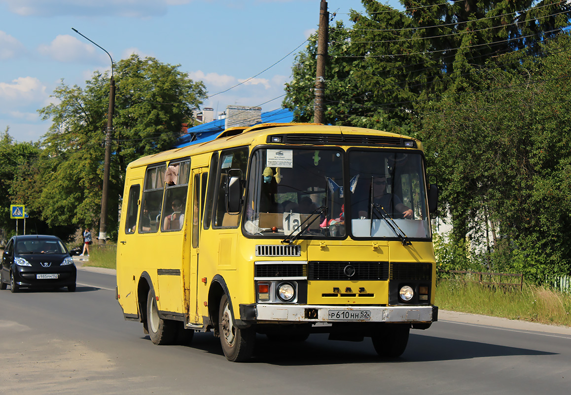 Нижегородская область, ПАЗ-32053 № Р 610 НН 52