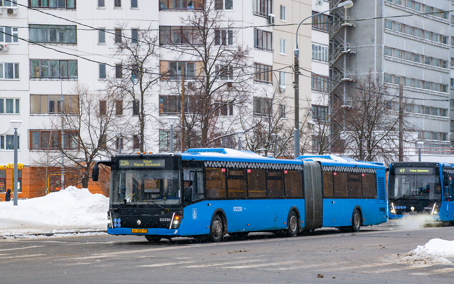 Москва, ЛиАЗ-6213.65 № 012330