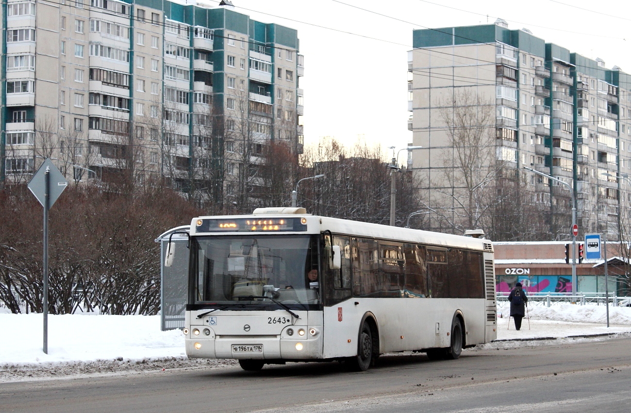 Санкт-Петербург, ЛиАЗ-5292.60 № 2643