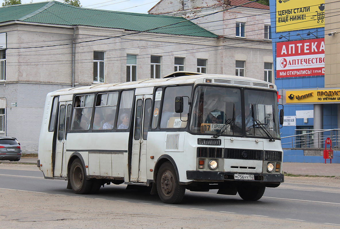 Нижегородская область, ПАЗ-4234 № М 756 УУ 152