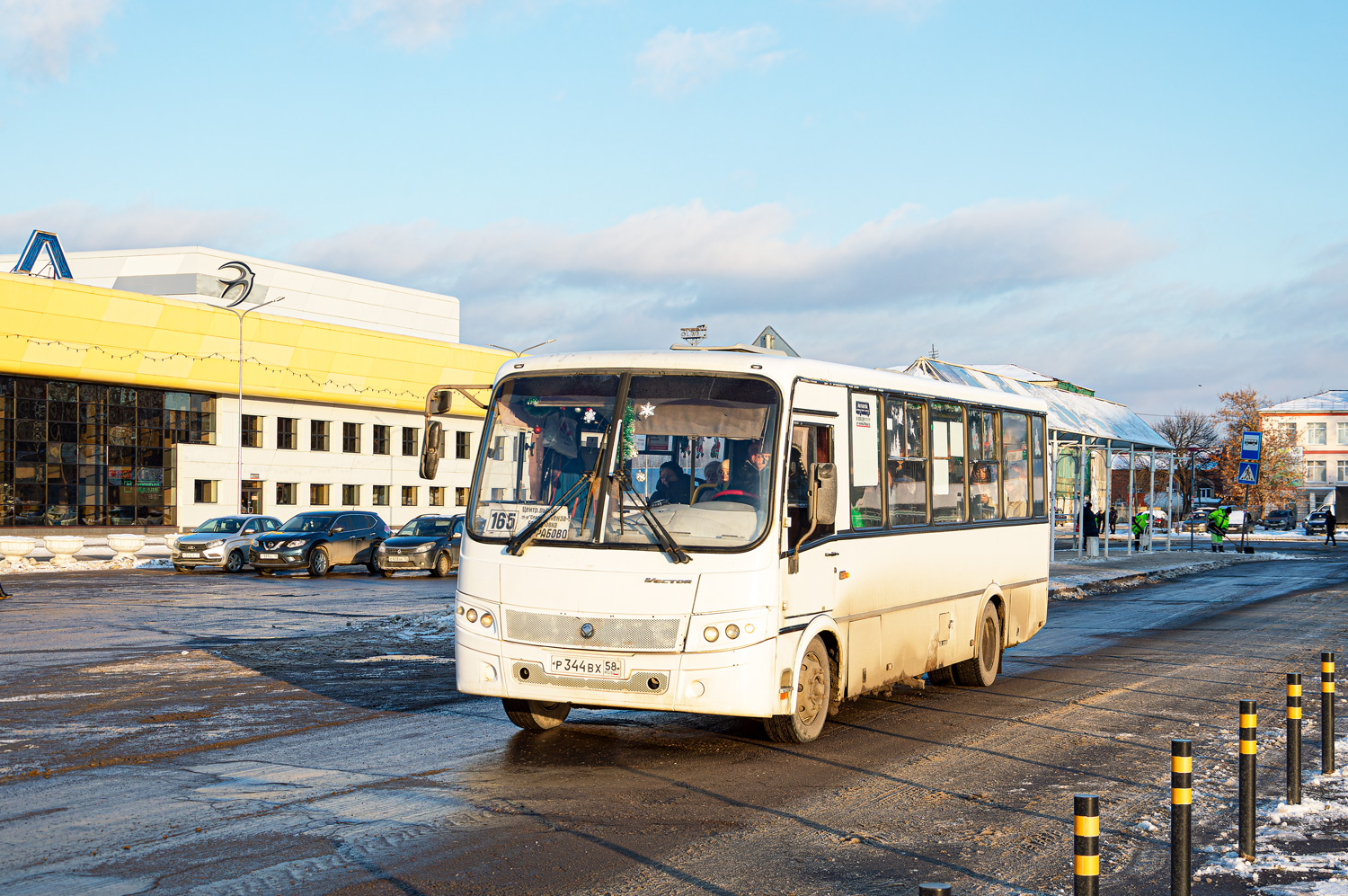 Пензенская область, ПАЗ-320412-04 "Вектор" № Р 344 ВХ 58