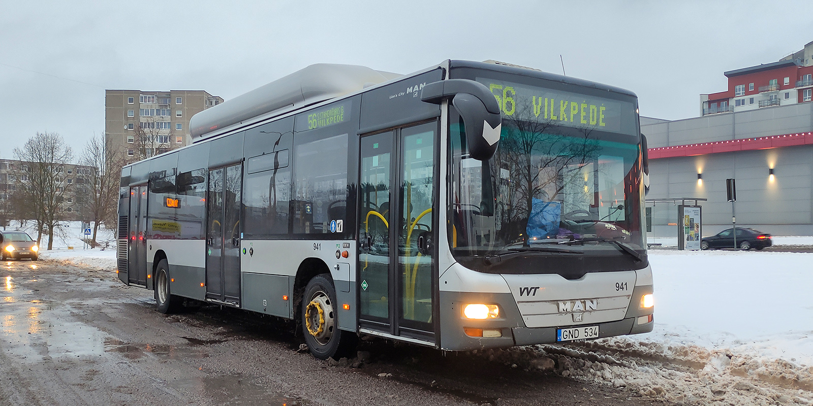 Литва, MAN A21 Lion's City NL273 CNG № 941