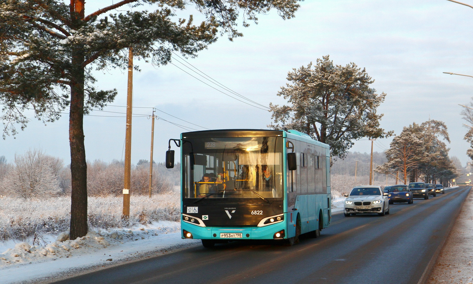 Санкт-Петербург, Volgabus-4298.G4 (LNG) № 6822