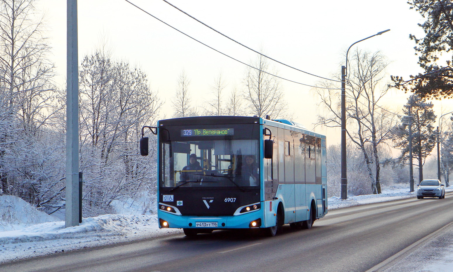 Санкт-Петербург, Volgabus-4298.G4 (LNG) № 6907