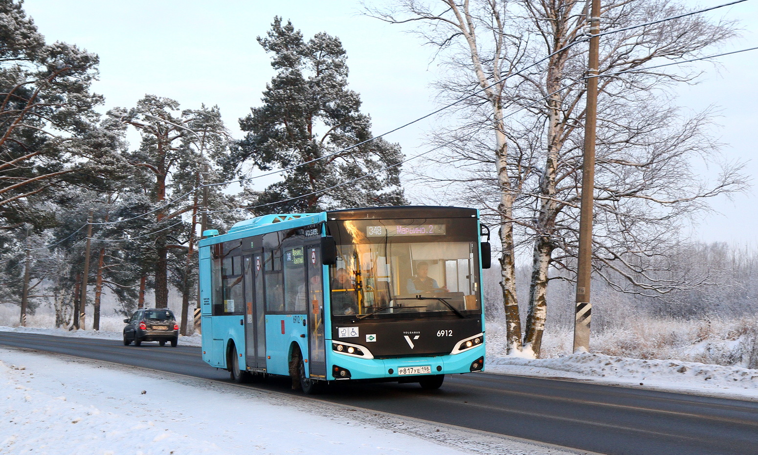 Санкт-Петербург, Volgabus-4298.G4 (LNG) № 6912