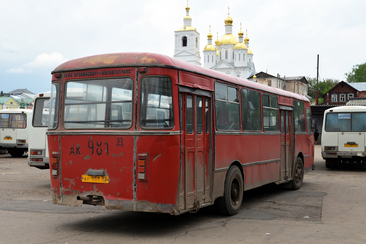 Нижегородская область, ЛиАЗ-677М № АК 981 52