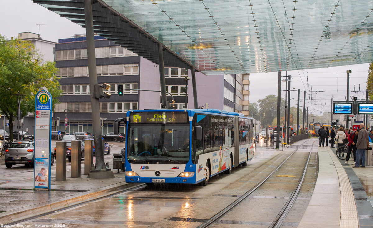 Баден-Вюртемберг, Mercedes-Benz O530G Citaro facelift G № 48